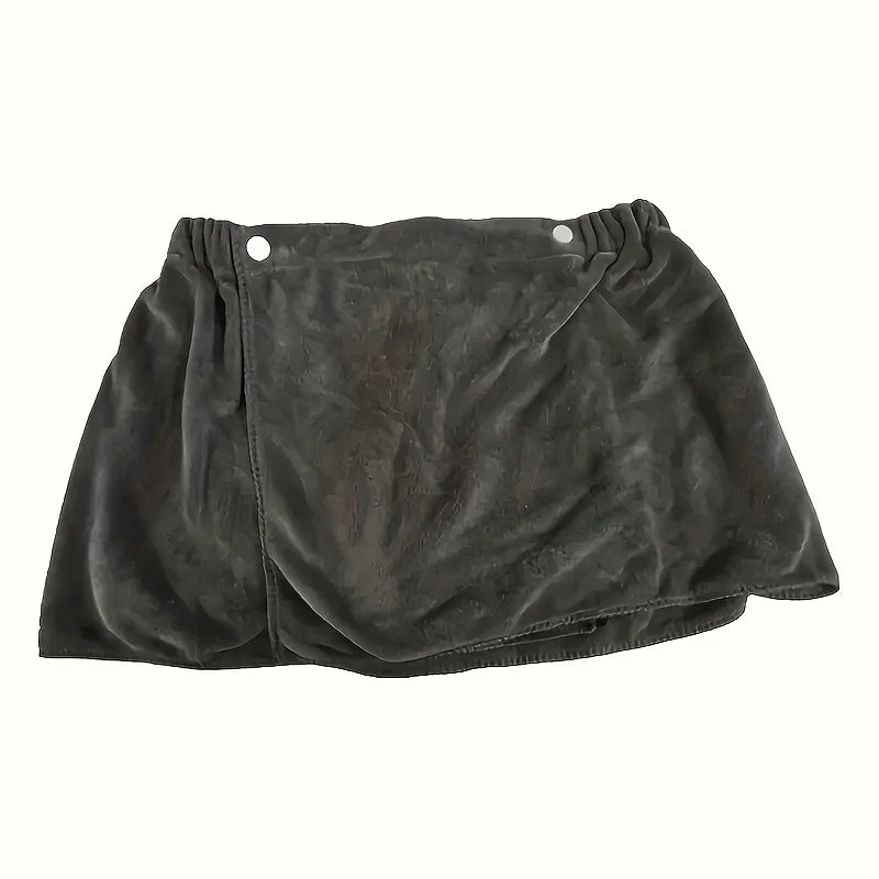 1 Peça de Toalha de Banho Masculina Macia e Vestível, Toalha Envolvente de Cor Sólida, Toalha de Praia, Toalha de Acampamento, Acessórios de Banho para Casa de Banho Kasa & Pet