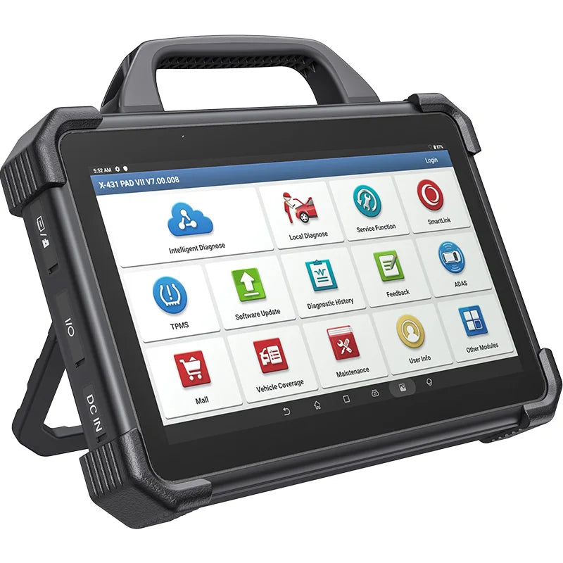 LANÇAMENTO Pad 7 Ferramenta de Diagnóstico Do Carro, Scanner Automotivo, Auto Scan Automotivo, Diagnóstico Autoscanner, Heavy Duty Software Kit, 12V, 24V, X-431