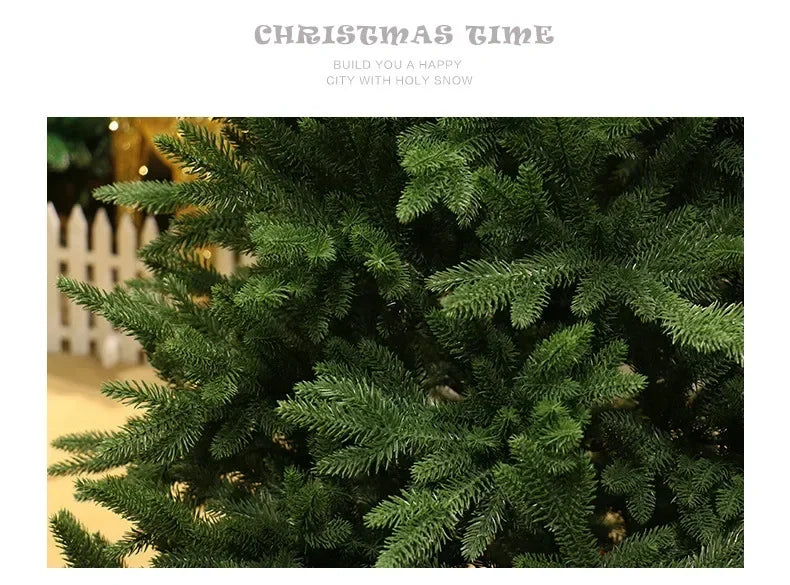 Pieno pe artificial grande árvore de natal material pe árvore de natal festa em casa atmosfera decorações de natal 1.2m a 2.1m navidad