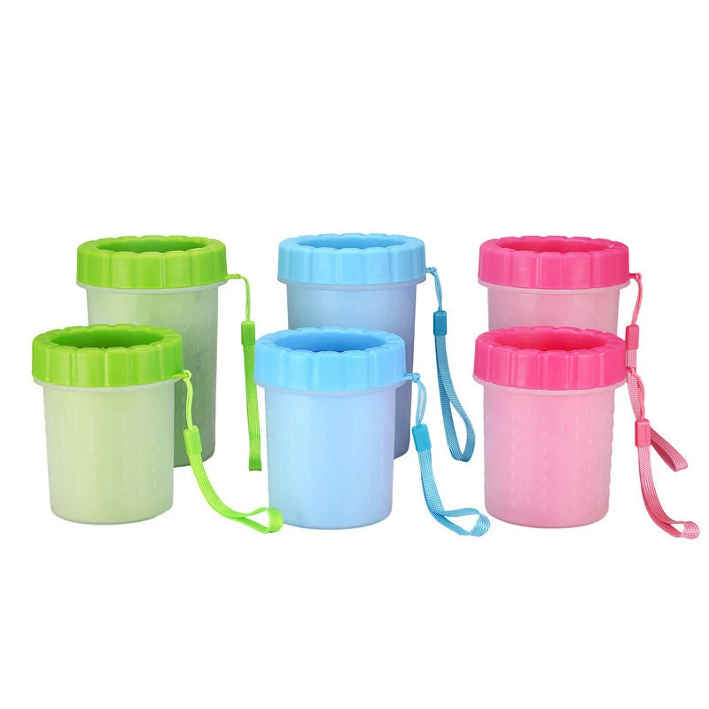 Copo de Lavagem de Patas para Cães e Gatos, Limpeza Automática de Patas, Sem Esfregar, Produtos para Animais de Estimação
