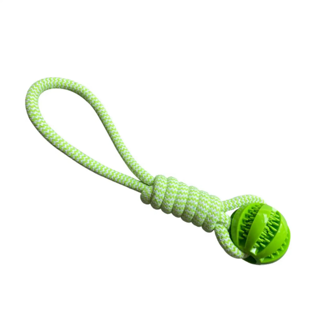 Brinquedo para Cães, Bola de Algodão Resistente a Mordidas, Bola Interativa para Limpeza de Dentes e Treinamento, Brinquedo Educativo