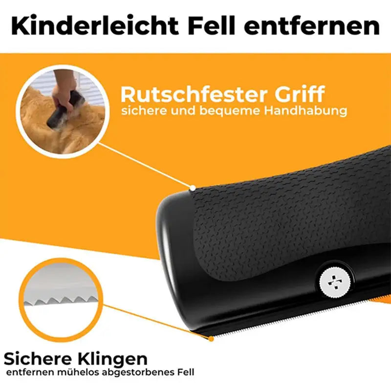 Escova Profissional para Remoção de Pelos de Animais, Escova Multifuncional Ergonômica para Cães, Ferramenta de Remoção de Pelos