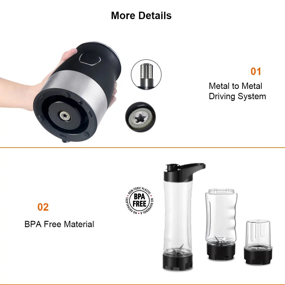 Alta Velocidade Multi Função 500W Processador de Alimentos Meat Grinder Portátil Pessoal Mini Liquidificador Mixer Juicer Moedor Seco 800ml Chopper