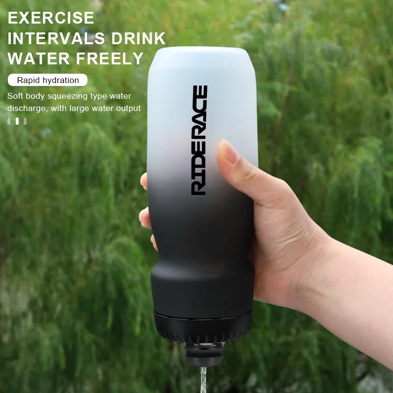 Cycling Water Bottle PP5 Taste-Free Lightweight Outdoor Sports Squeeze Bottle Bicycle Water Bottle Portable Bike Drink Cup