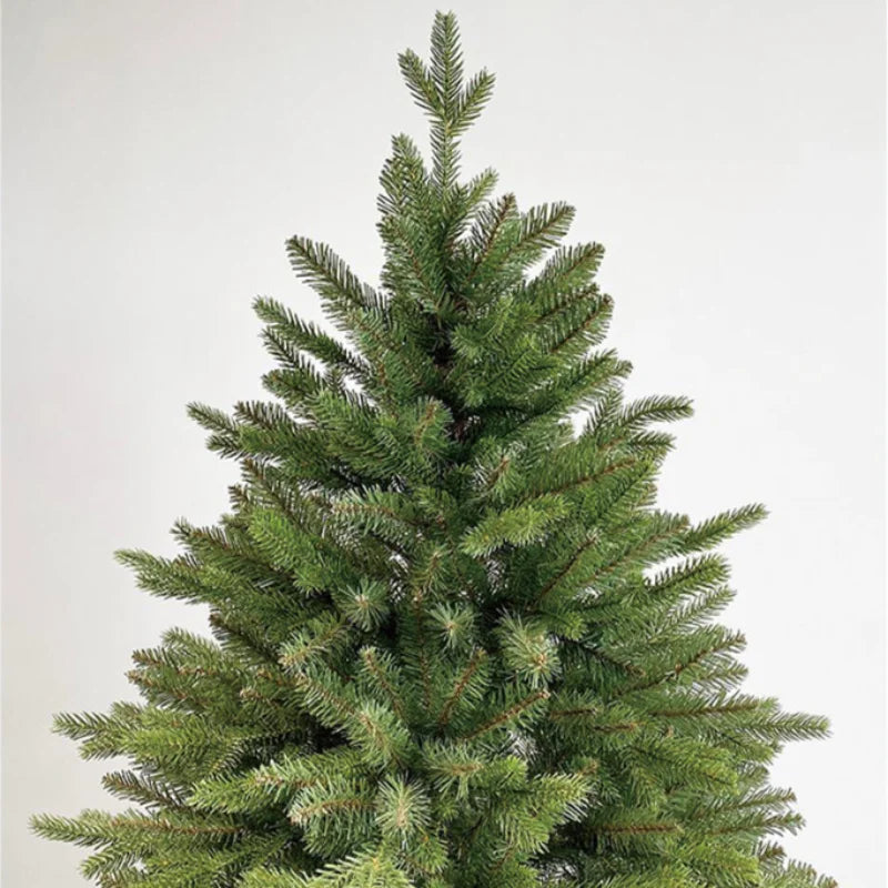 Árvore de Natal mista de PE de alta qualidade para decoração de Natal 2026, ramos densos com luzes, árvore de Natal