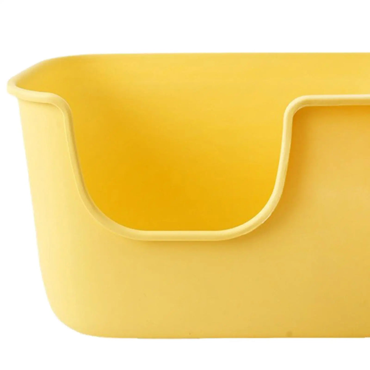 Bandejas de areia para animais de estimação com lados altos, suprimentos para animais de estimação, panela grande à prova de respingos, vaso sanitário para animais pequenos, gatinho, hamsters, gatinho, coelho