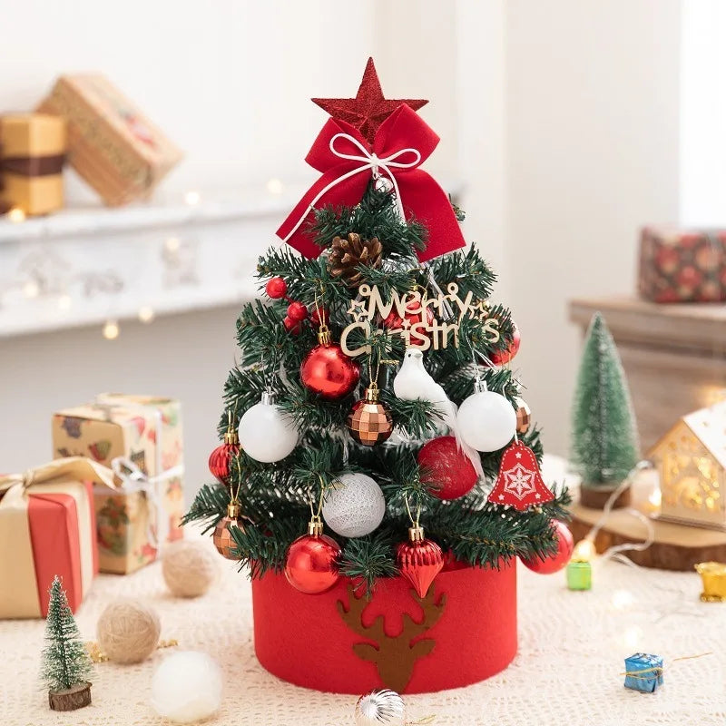 Árvore De Natal Artificial Para Casa, Decorações De Festa, Artesanato DIY, Presente Das Crianças, Quarto, Ano Novo, 20 cm, 45 cm, 60cm