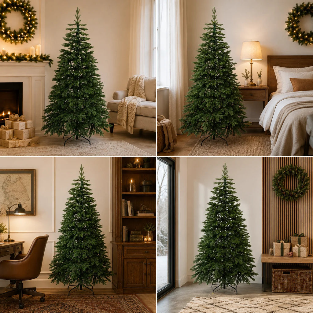 Pieno pe artificial grande árvore de natal material pe árvore de natal festa em casa atmosfera decorações de natal 1.2m a 2.1m navidad