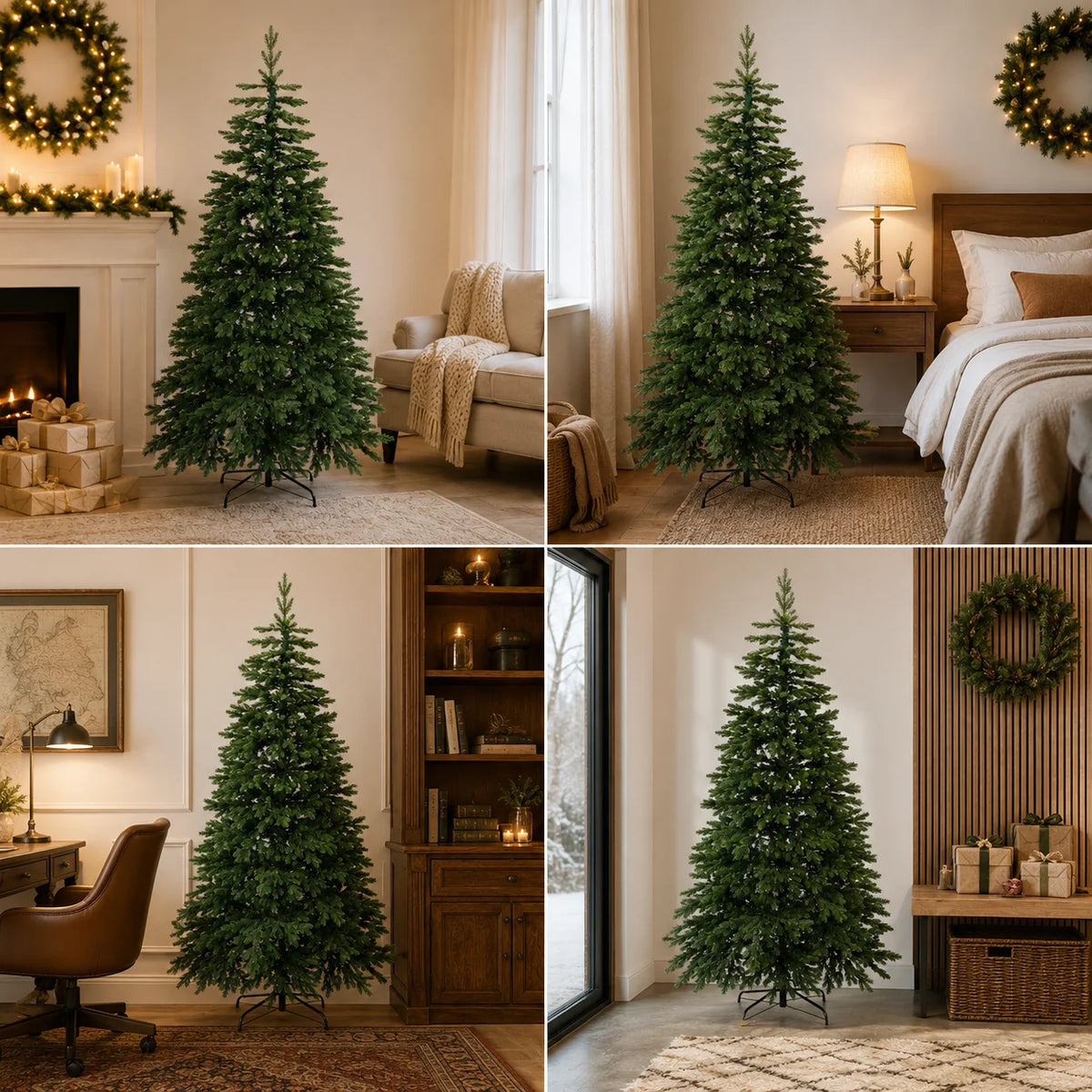 Pieno pe artificial grande árvore de natal material pe árvore de natal festa em casa atmosfera decorações de natal 1.2m a 2.1m navidad