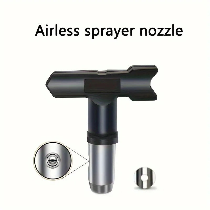 Bicos de Pulverização Airless 109/213/315/417/521 com Vedações, Bicos Reversíveis de Aço de Tungstênio para Pulverizador de Tinta para Pintura de Parede
