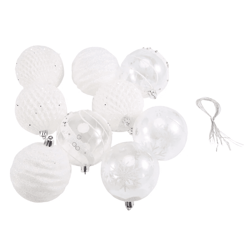 Abyn-bola de natal enfeites grandes decorações de árvore bolas festa de natal pendurado ornamentos decorações de natal para o ano novo