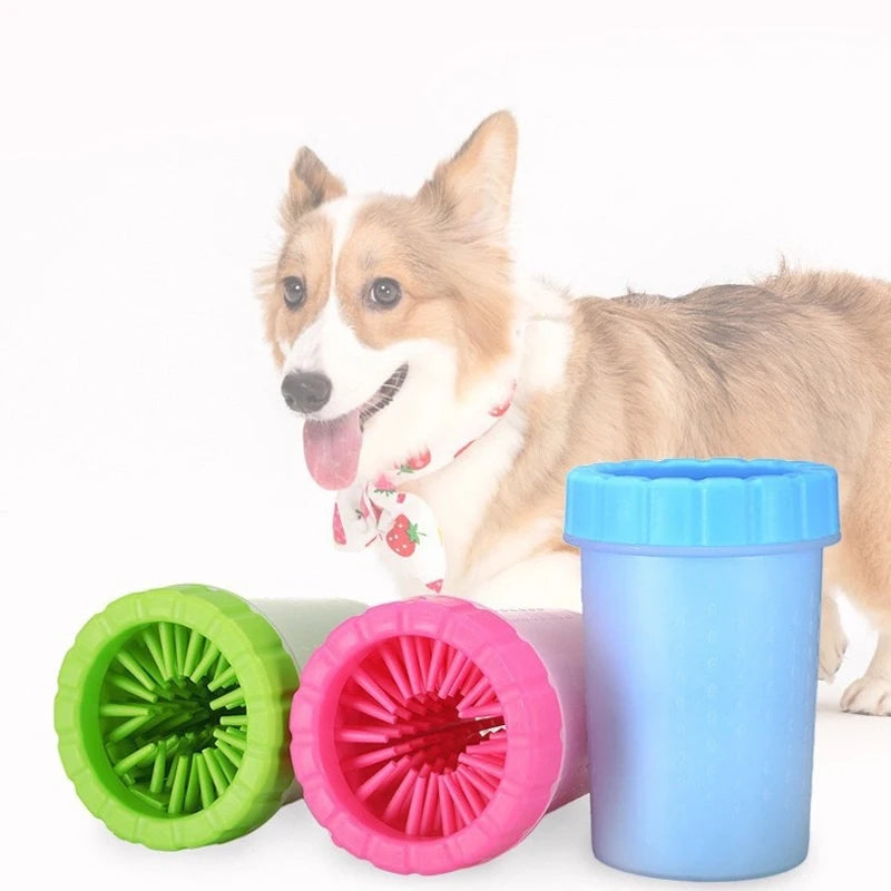 Copo de Lavagem de Patas para Cães e Gatos, Limpeza Automática de Patas, Sem Esfregar, Produtos para Animais de Estimação