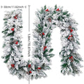 1pc plantas verdes artificiais árvore de natal guirlanda festa em casa decorativa ao ar livre quintal pinho rattan pendurado decoração