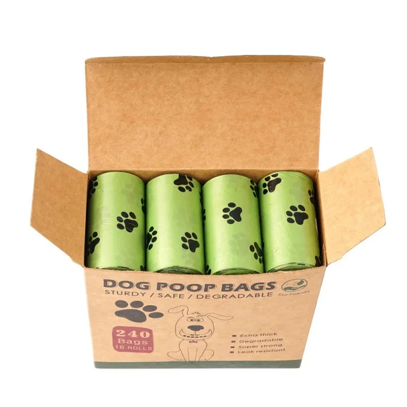 600/30 pçs sacos de cocô do cão para o cão grande gato sacos de resíduos perrito ao ar livre casa limpa recarga saco de lixo suprimentos para animais de estimação 15 sacos/rolo