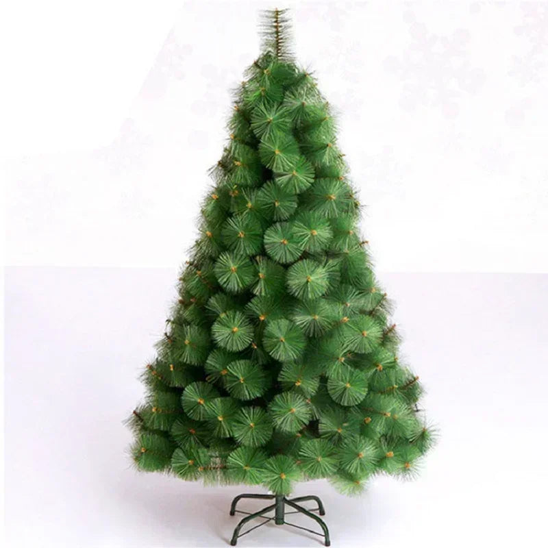 100% completo pe árvore de natal agulhas de pinho artificial decoração da árvore de natal casa decoração de natal atmosfera decoração 90cm-180cm