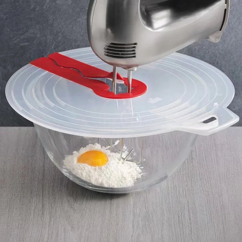 Batida ovos misturador capa misturador respingo guarda batedor tigela de mistura tampa silicone anti respingo capa cozinhar suprimentos para cozinha