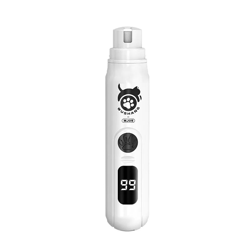Grande Cortador de Unhas Elétrico para Animais de Estimação, Lixadeira de Unhas para Cães e Gatos, Aparador de Unhas para Higiene e Limpeza de Pets