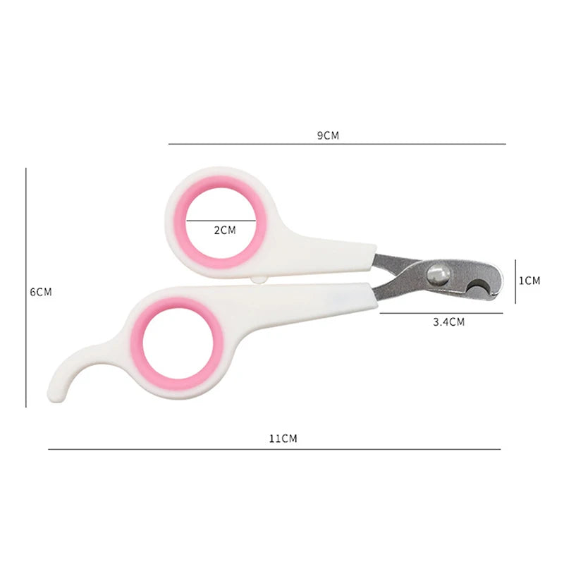 Tesoura profissional para unhas de gato, cortador de unhas para cães e animais de estimação, aparador de garras, suprimentos para tosa de animais de estimação, utensílios para animais de estimação