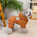 Macacões quentes do velo para o animal de estimação, roupa do cão do desenhador, Hoodie, cão Onesie, roupa do inverno