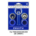 Kit de reparo de bomba de pulverizadores mal ventilados 244194 / 248212 / 287835 / 248213 / 246341   Haste do êmbolo da bomba do filtro da junta de vedação 395 695 960 833 1095