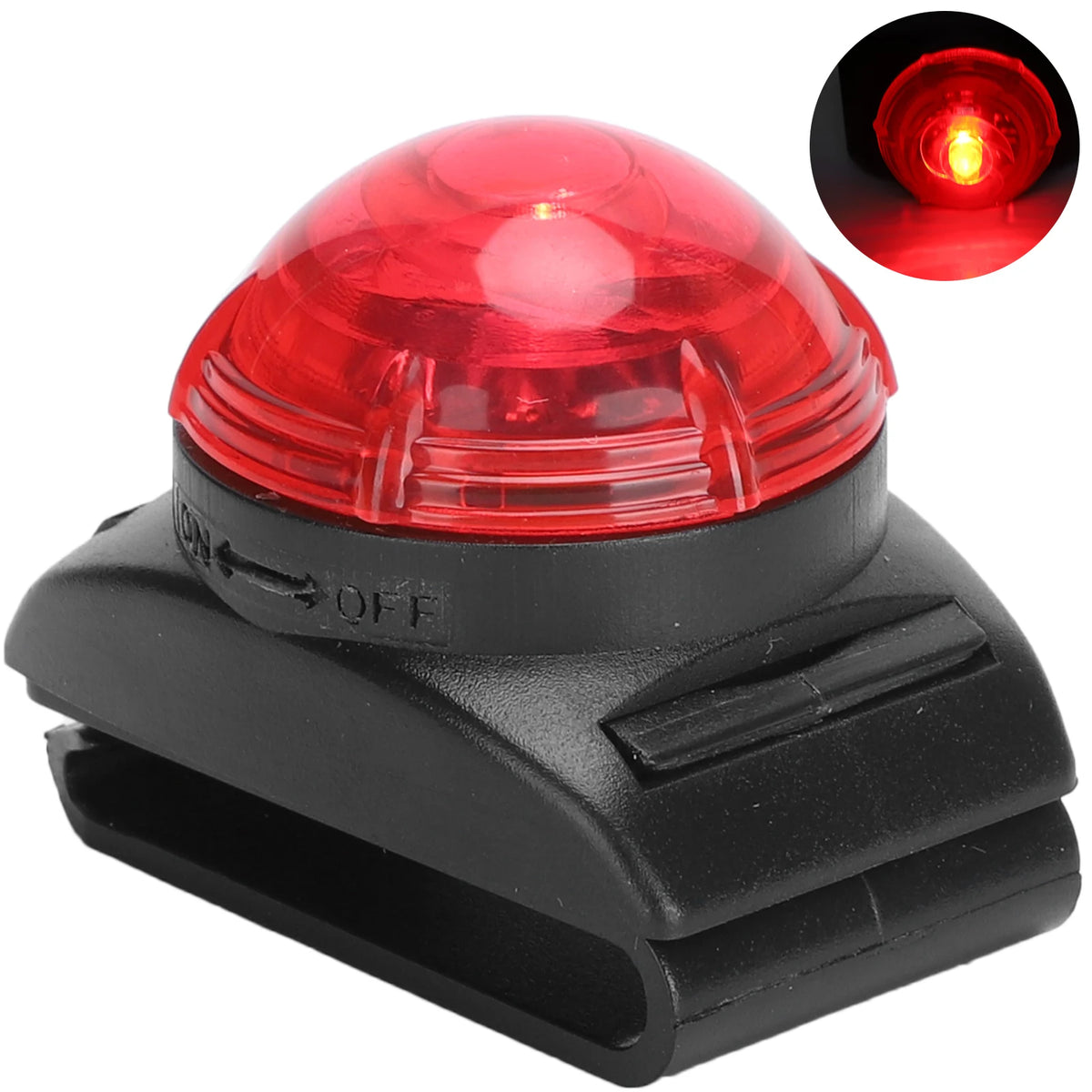 Luz de Coleira para Animais de Estimação, Luz LED Pendente à Prova d'Água, Luminosa e Brilhante, Lâmpada de Advertência Noturna, Clipe para Coleiras, Acessórios para Cães