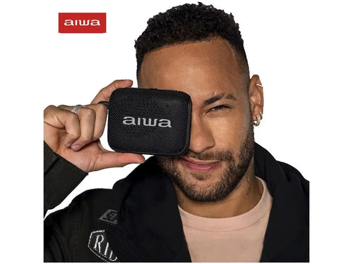 Aiwa Aws-Sp-07-B Portable Bluetooth Speaker 7W USB - Dual Voltage
