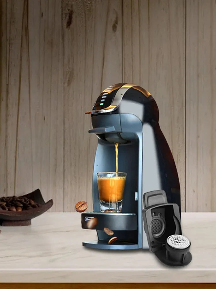 Máquina de Café para Dolce Gusto, Adaptador de Cápsulas Reutilizáveis para Café Espresso, Criador de Creme para Cápsulas