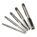 5 peças torneira de rosca de ranhura reta manual M3 a M8 conjunto de ferramentas de hardware de rosqueamento rápido e rosca interna
