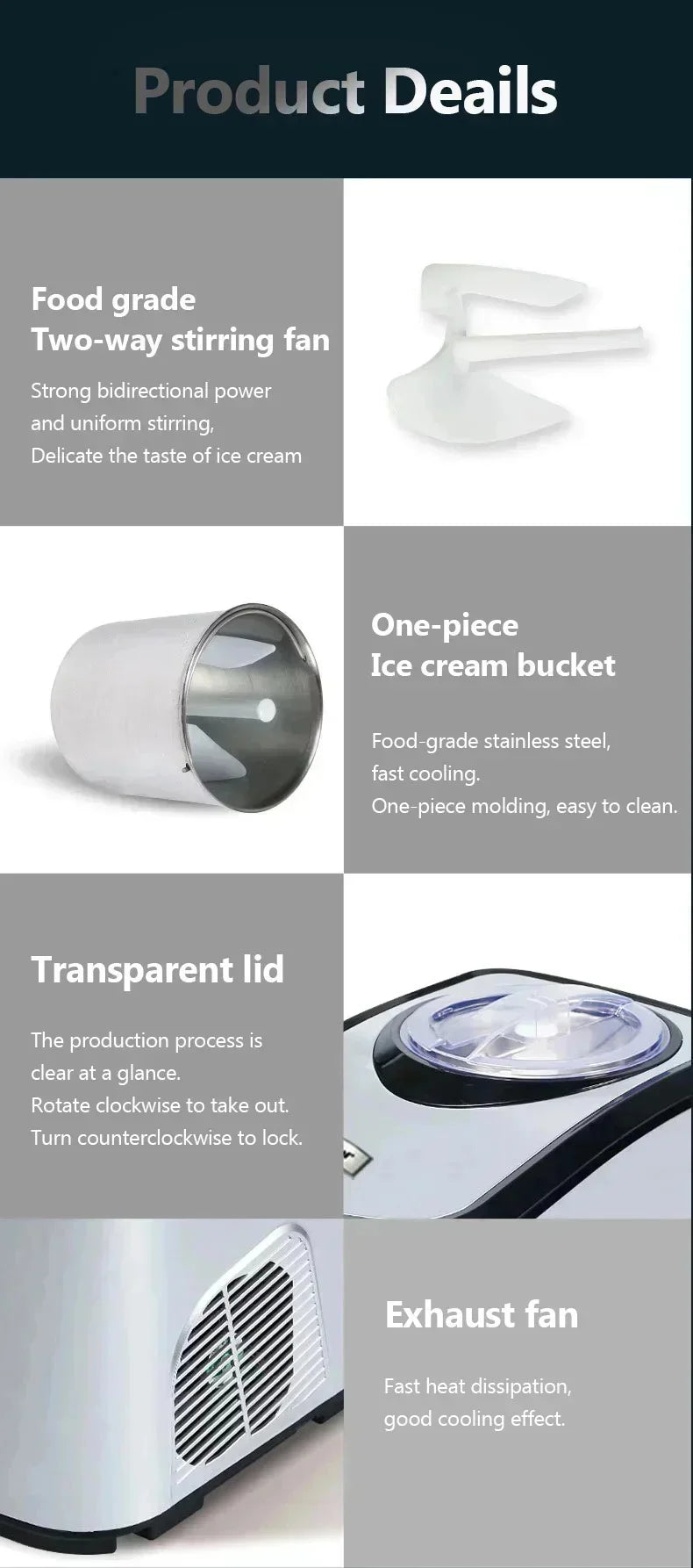 220v 140w inteligente automático comercial máquina de sorvete macio duro termostato ajustável manter frio máquina de gelato doméstico