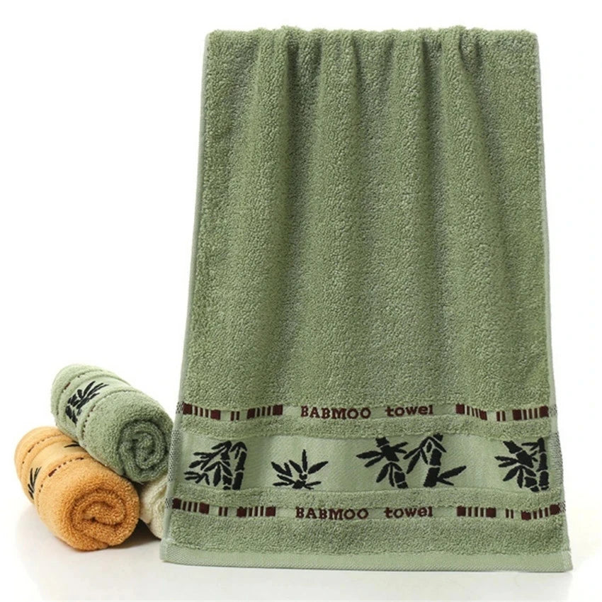 Conjuntos De Toalhas De Fibra De Bambu Para Adultos, Absorvente Grosso, Toalhas De Banheiro De Luxo, Toalha De Rosto, Casa, Conjunto De 1, 4, 6 Kasa & Pet