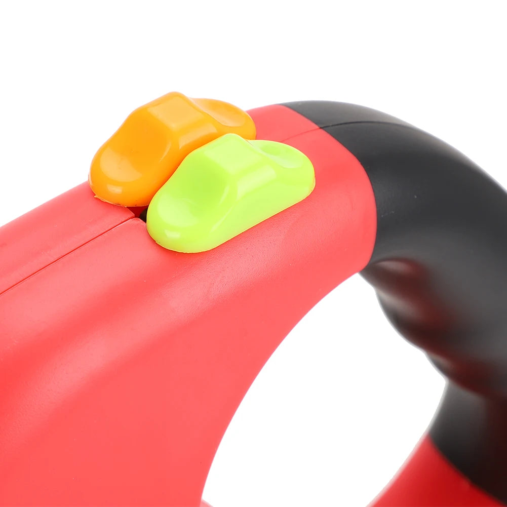 Produto para animais de estimação andando automático extensível flexível cão gato tração corda dupla cabeça mão segurando com luz led