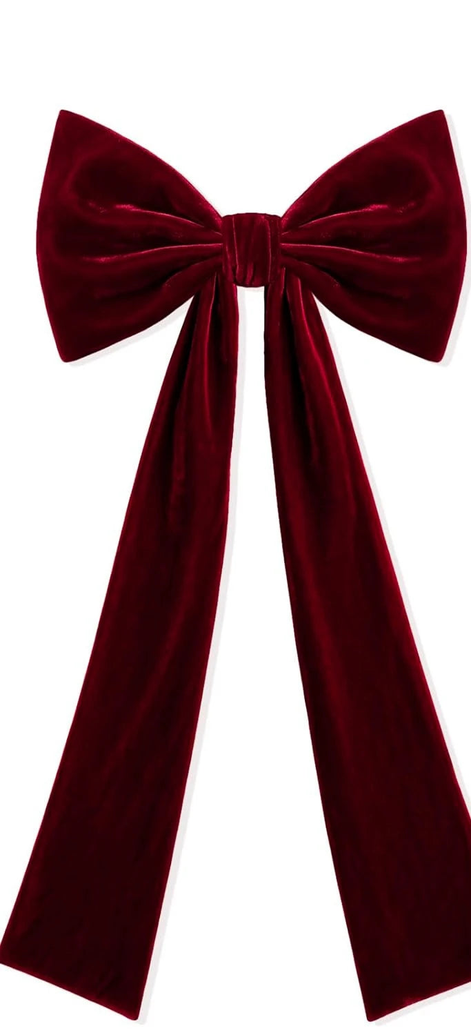 Laço Decorativo para Árvore de Natal, Laço para Topo de Árvore, Enfeite de Natal Suspenso, Guirlanda, Suprimentos para Decoração de Casamento