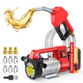 Bomba de Combustível Elétrica Taskstar 21V para Caminhões e Tratores a Diesel, Bomba de Transferência de Diesel 45 L/min para Bateria Makita 18V