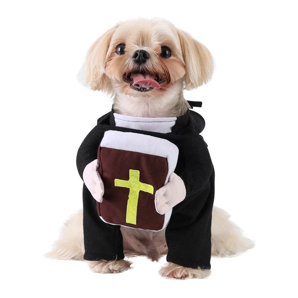 Fantasia de Halloween para Gatos e Cães, Acessórios para Fotos, Roupas para Cães Pequenos, Fantasia para Gatos e Cães