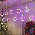 Natal LED Strip Lights para decoração do quarto, lâmpada guirlanda, plugue USB, quarto, sala de estar, janela