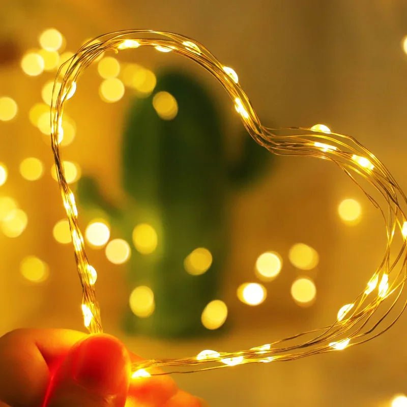 Luzes de fadas de natal recarregável led à prova d' água rgb luz de corda 8 modos design destacável para decoração de festa de casamento de árvore de natal