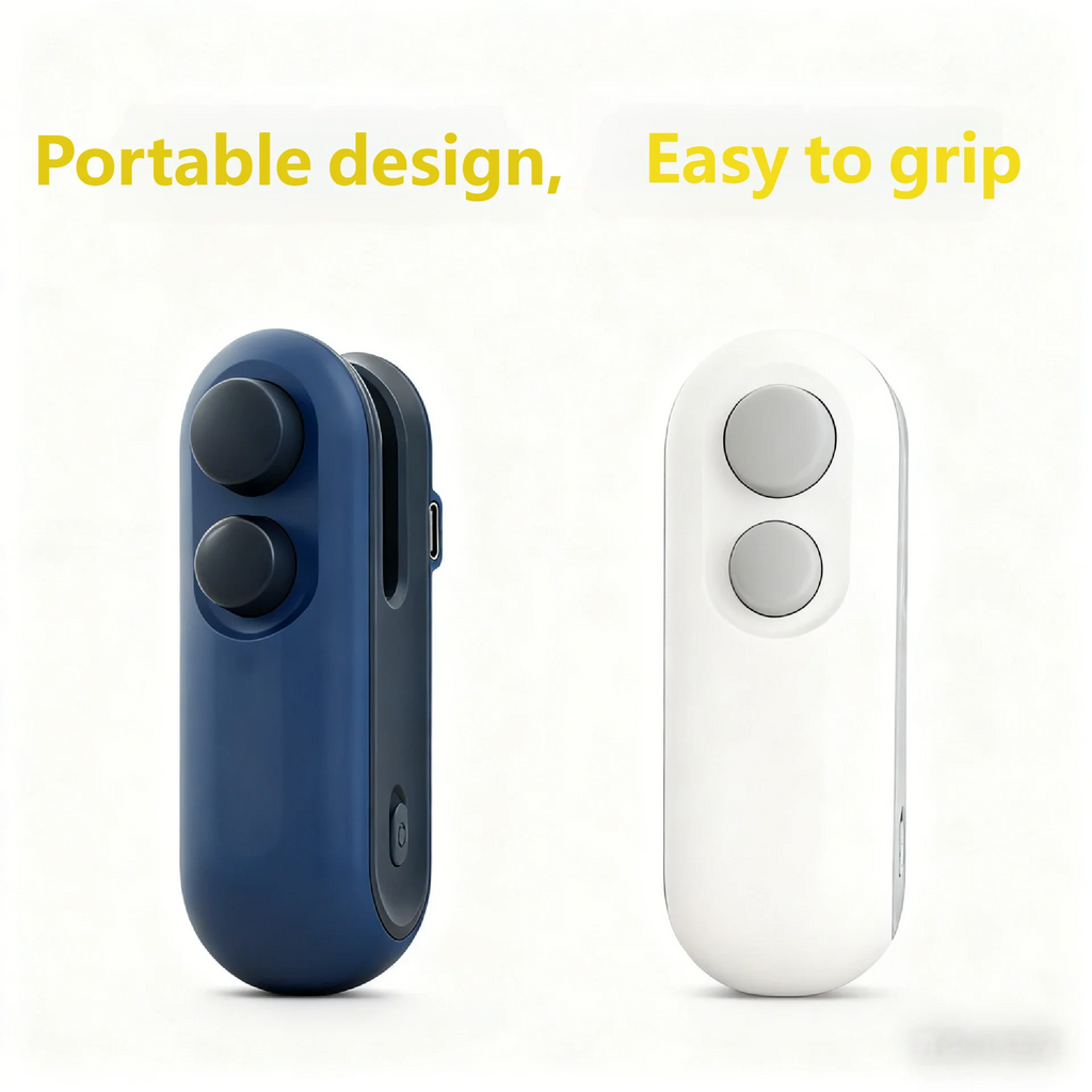 Mini Seladora Térmica Portátil USB Recarregável para Sacos de Armazenamento e Embalagens Plásticas de Alimentos