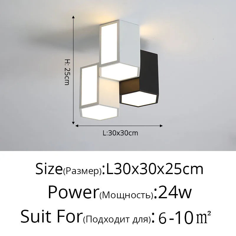 Luminárias de Teto Triangulares Ultrafinas para Sala de Estar e Quarto Lustres de Sala Decoração LED Chandelier de Teto
