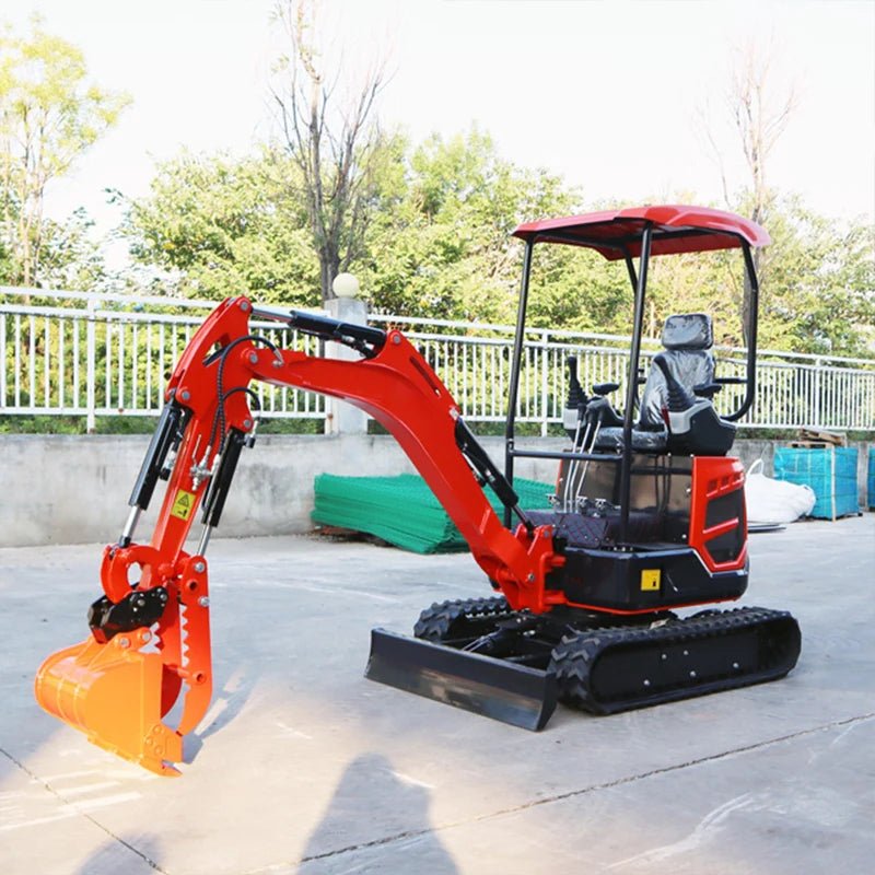 Mini Escavadeira de 1.8 Toneladas com Motor Kubota, Hidráulica, Pequena Escavadeira de Esteira, Certificação CE EPA EURO5 para Projetos de Agricultura e Reforma - Kasa & Pet
