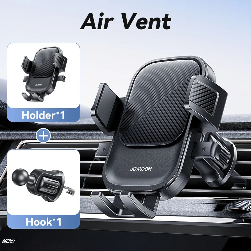 Joyroom 360° Rotation Car Air Vent Phone Holder Universal Car Phone Holder Hands-Free Cell Phone Mount For 4.7-6.9'' Phones