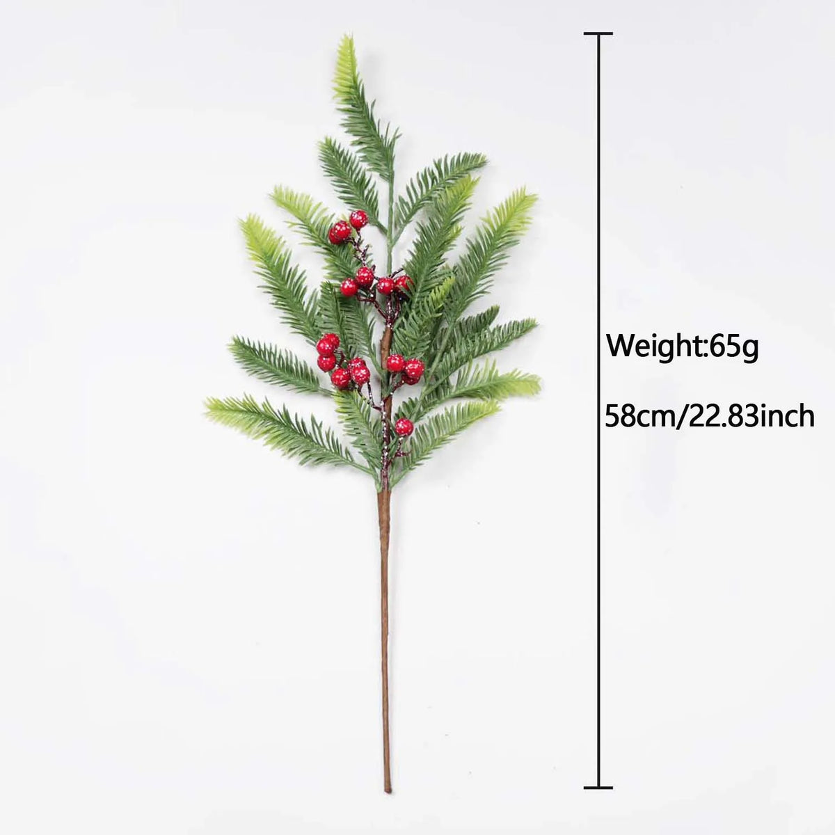 Natal vermelho berry flor artificial pinha ramo decorações da árvore de natal ornamento embalagem de presente festa em casa diy grinalda