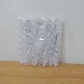 Simulação de Natal Icicles acrílicos, ornamento de Natal, gelo falso para festa de inverno, decoração de ano novo, 15cm, 6 peças