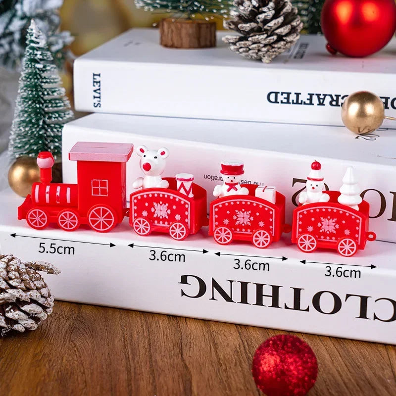 Trem de natal feliz natal decorações para casa cristmas ornamento natal navidad noel presentes feliz ano novo 2025 presentes