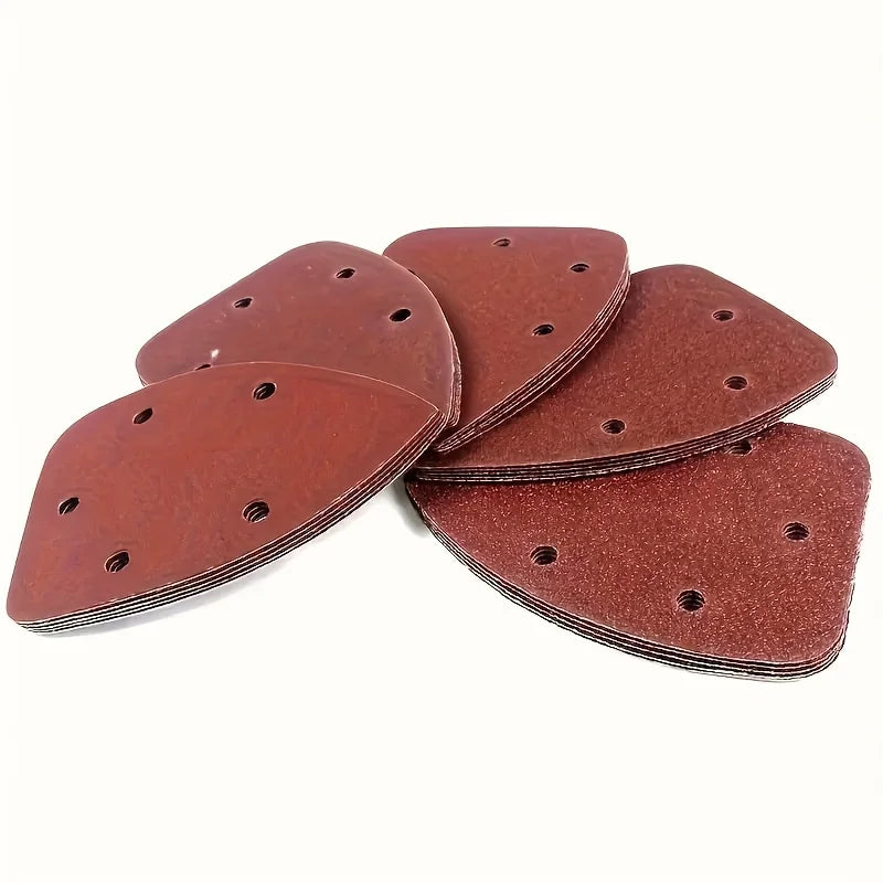 15/30 peças almofada de substituição de lixadeira de papel de lixa de detalhe de mouse para variedade de folhas de lixadeira de mouse de 140mm