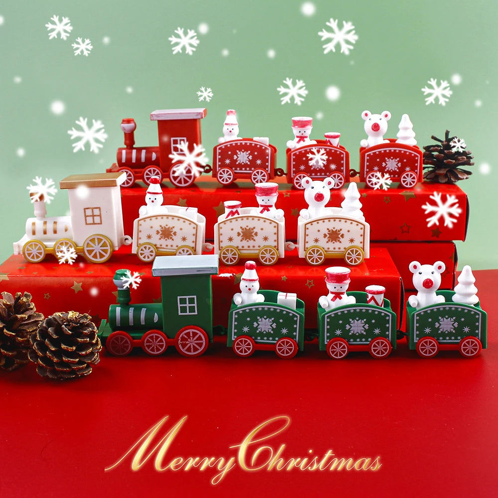 Decorações De Natal Trem, Mesa De Família, Decorações De Feliz Natal, Presentes De Feliz Ano Novo, Noel Natal Navida