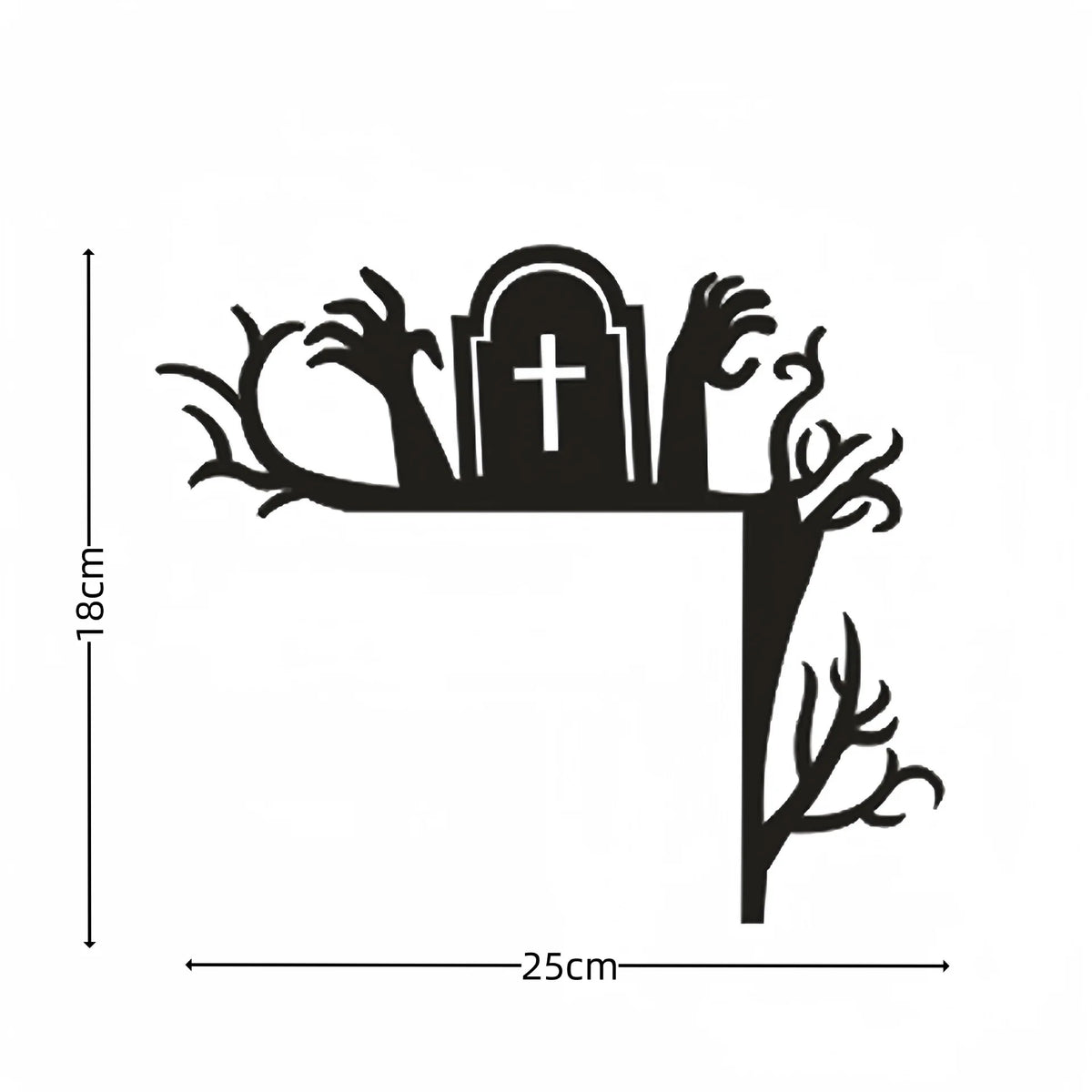 Halloween nova moldura de porta de madeira decoração porta canto casa aranha morcego fantasma decoração estilo gótico ornamento de halloween - Kasa & Pet