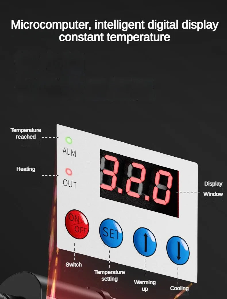 Soldadores De Tubo De Aço Inoxidável, Máquina De Solda Portátil De Alta Potência, Termofusão Elétrica, Equipamento De Solda Multifuncional