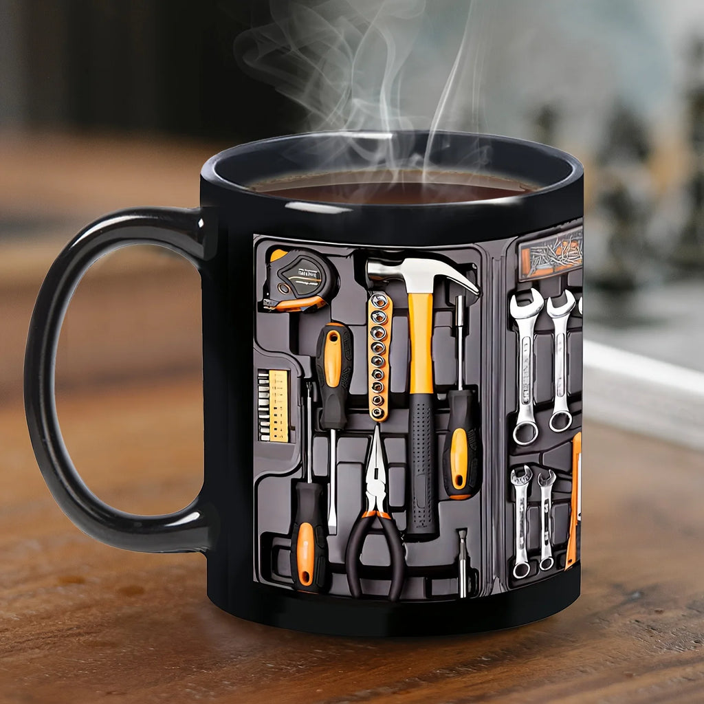 Caneca de Cerâmica Criativa 3D para Café, Chá e Água, Caneca de Café da Manhã, Utensílio Doméstico, Presente de Aniversário