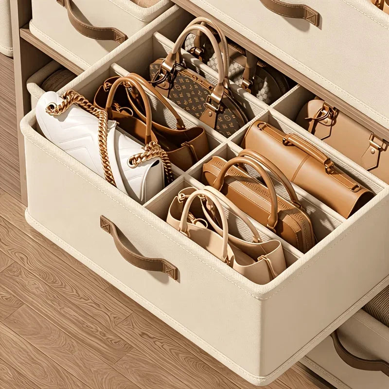 Organizador de roupas, caixa de armazenamento para calças, jeans, roupa íntima, sutiãs e meias, caixa com compartimentos, organizador de roupas para guarda-roupa.
