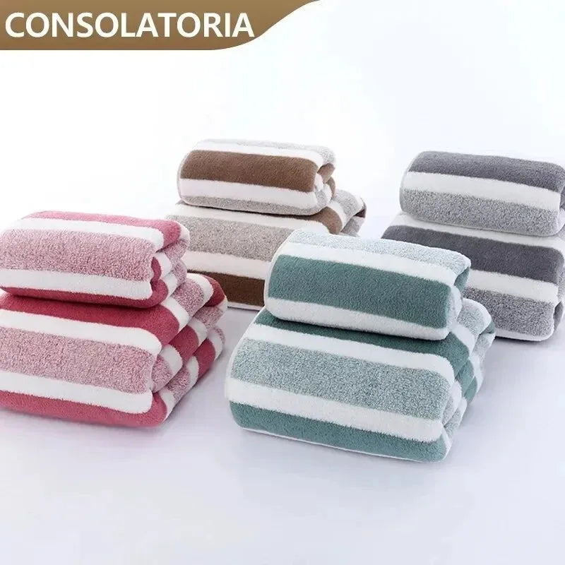Toalhas de banho luxuosas de algodão egípcio macio – Conjunto de absorção rápida para ele e dela com 700 GSM, toalhas de embrulho de qualidade spa para banho e sauna